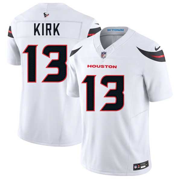 Men & Women & Youth Houston Texans #13 Christian Kirk White 2025 F.U.S.E. Vapor Limited Stitched Jersey->green bay packers->NFL Jersey